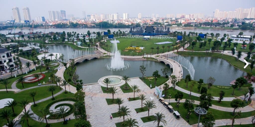 The park gnoaif heaven in Ho Chi Minh City