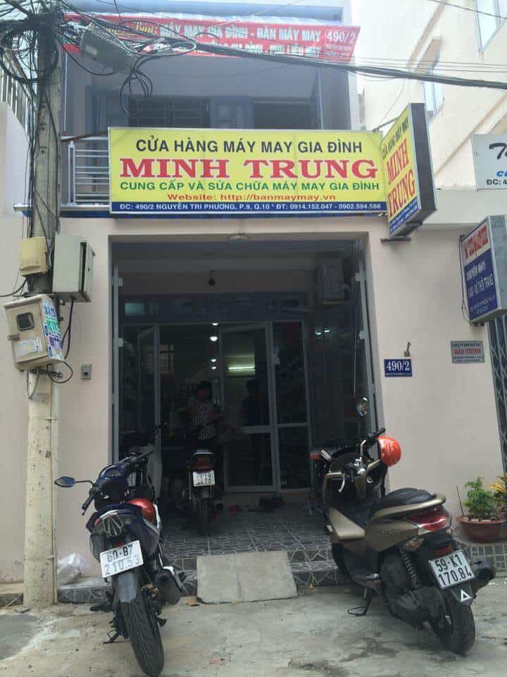 Cửa hàng máy may Minh Trung