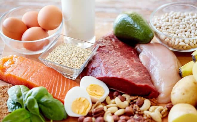 Protein thuộc nhóm thực phẩm giúp phát triển chiều cao