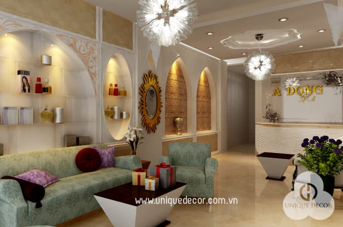 Unique Decor công ty thiết kế nội thất spa đẹp ở tphcm