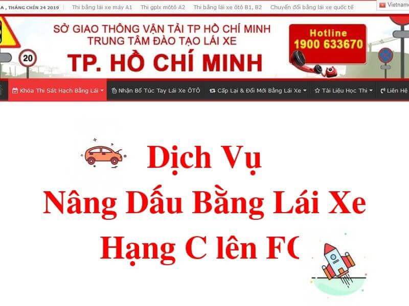 - Top 5 Địa Chỉ Thi Nâng Dấu Bằng Lái Xe Lên Hạng FC Được Tín Nhiệm Tại HCM