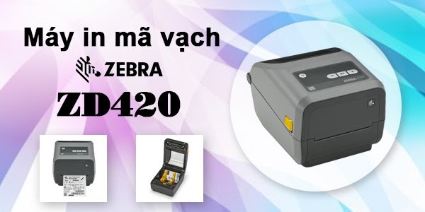 Máy in mã vạch để bàn giá rẻ Zebra ZD420