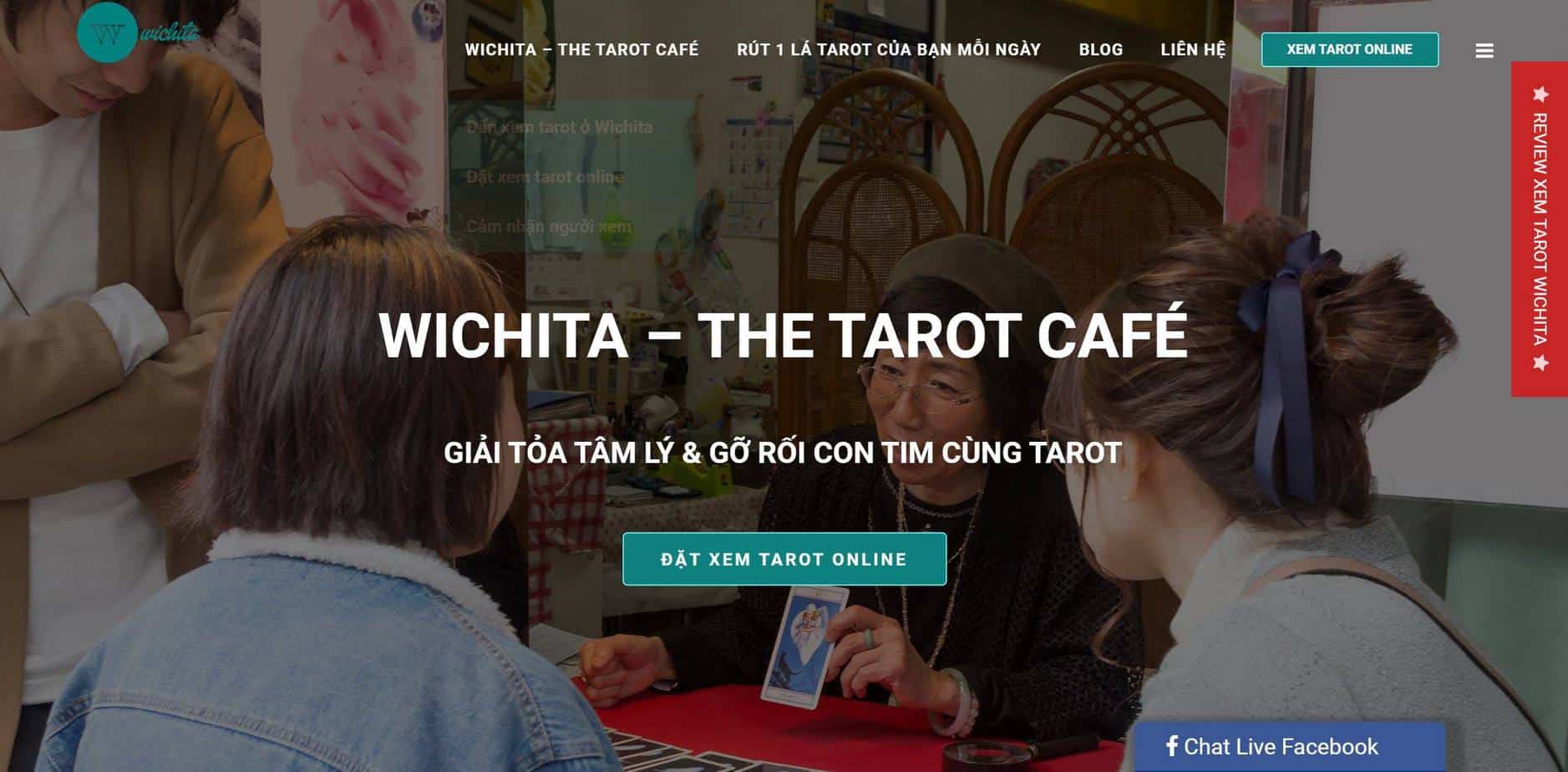Đặt Lịch Xem Tarot Onliene Tại Wichita Tarot