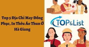 Top 5 Addresses to Sew Uniforms, Print Embroidery T-Shirts in Ha Giang