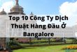 Top 10 Công Ty Dịch Thuật Hàng Đầu Ở Bangalore