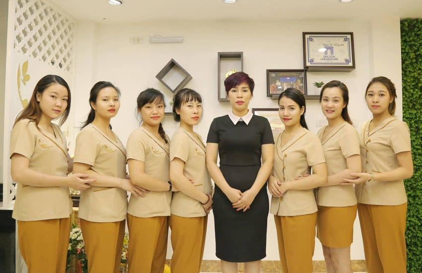 Xưởng may đồng phục spa tại Hà Tĩnh