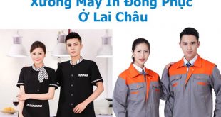 Restaurant uniform sewing factory in Lai Chau