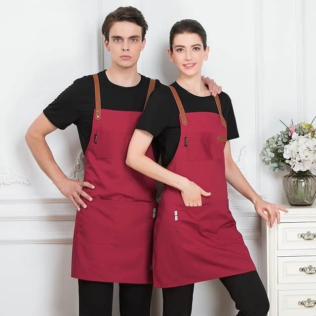sewing cheap apron uniforms