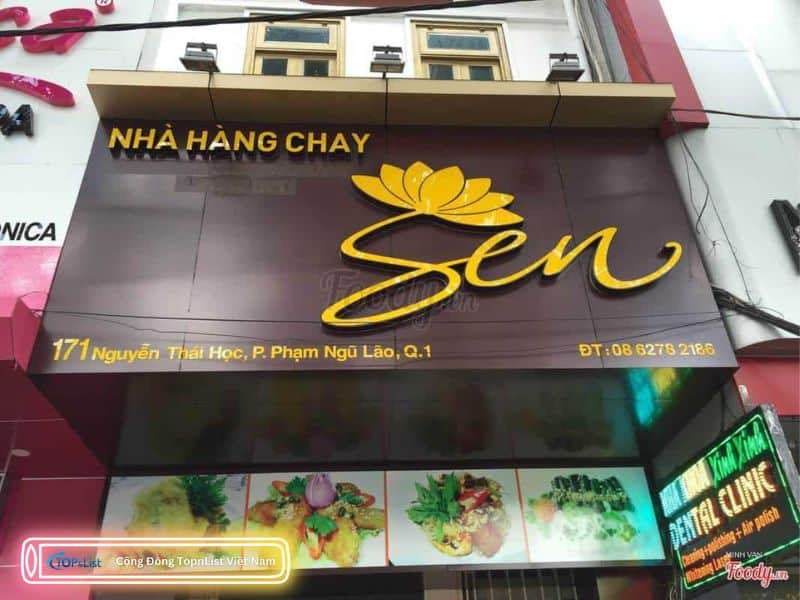 Review nhà hàng chay SEN tại Sài Gòn (Hồ Chí Minh)