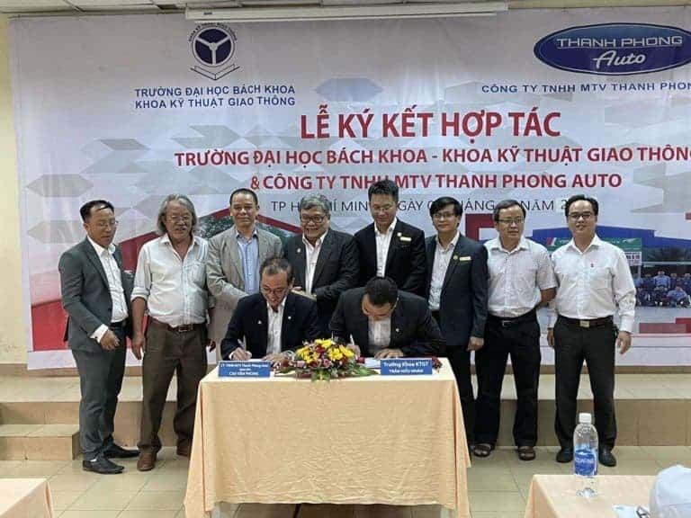 Lễ ký kết hợp tác giữa Thanh Phong Auto & Đại học Bách Khoa HCM
