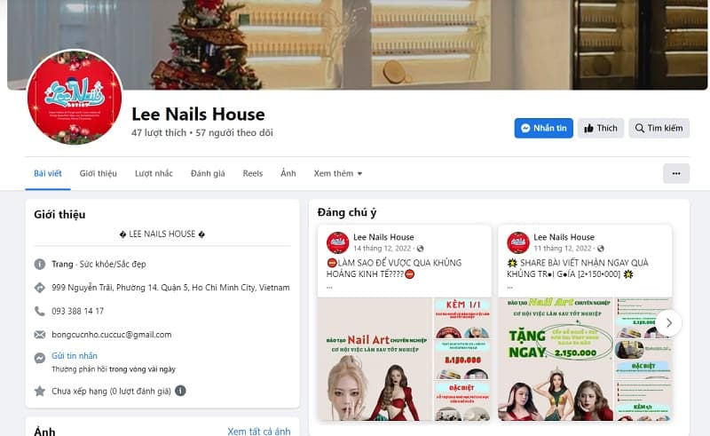 Lee Nails House - Tiệm Nail Quận 5 Được Chị Em Chia Sẻ Nhiều