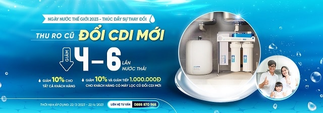 có nên dùng công nghệ giá máy lọc nước nóng lạnh Maxdream CDI