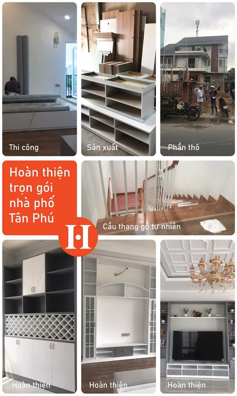 Thi công nội thất nhà phố trọn gói - Top 10+ Công Ty Thiết Kế Nội Thất Chất Lượng Tại HCM Thi công nội thất nhà phố trọn gói