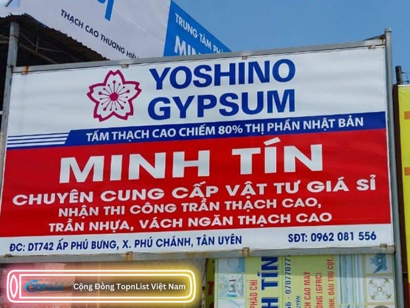 Cửa hàng Trần thạch cao - La phông trần nhựa Minh Tín chưa bao giờ làm khách hàng thất vọng