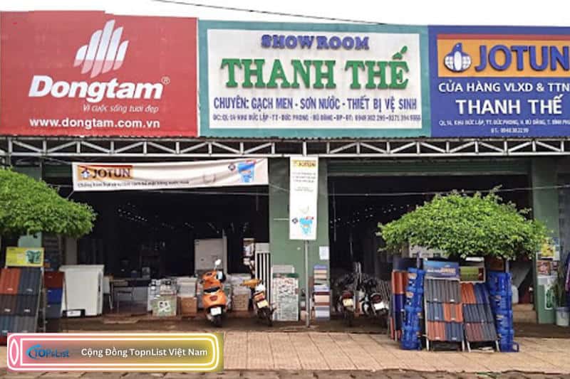 Showroom Thanh Thế - nơi mua gạch ốp lát uy tín tại Bình Phước