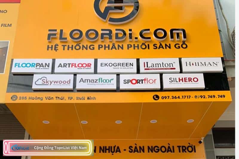 Showroom của Floordi tại thành phố Thái Bình