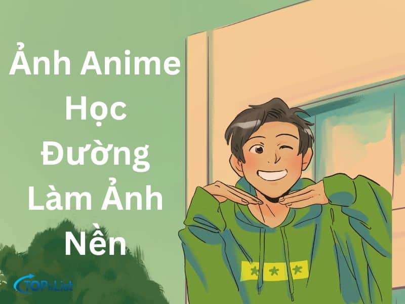 Ảnh Anime Học Đường Làm Ảnh Nền