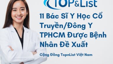 11 Bác Sĩ Y Học Cổ Truyền/Đông Y TPHCM Được Bệnh Nhân Đề Xuất