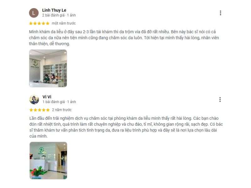 Đánh giá của khách hàng - 5 Địa Chỉ Khám Chữa Bệnh Nấm Da ở TPHCM Uy Tín, Bác Sĩ Giỏi Đánh giá của khách hàng