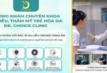 - Dr choice chuyên thăm khám da uy tín