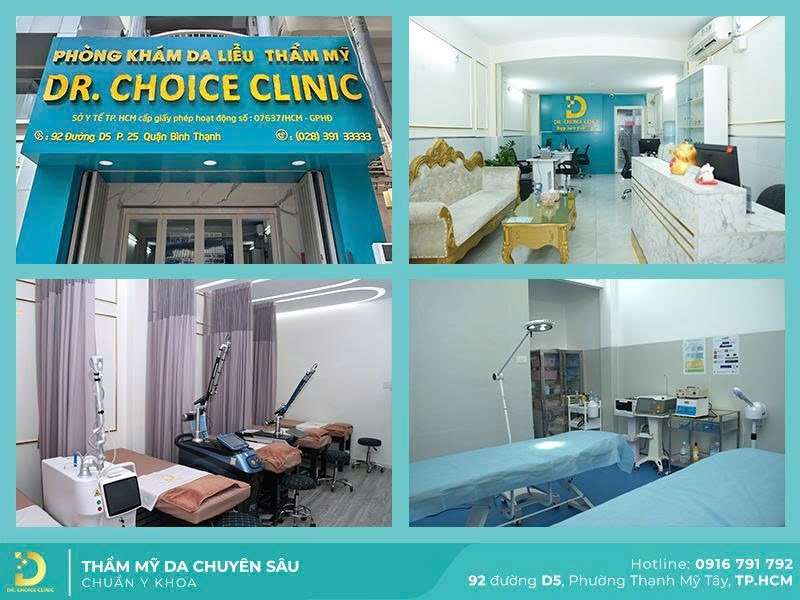 Phòng khám da liễu, thẩm mỹ da Dr. Choice Clinic HCM - Top 5 Địa Chỉ Khám Da Liễu Tại TPHCM Tốt Và Uy Tín Nhất Phòng khám da liễu, thẩm mỹ da Dr. Choice Clinic HCM