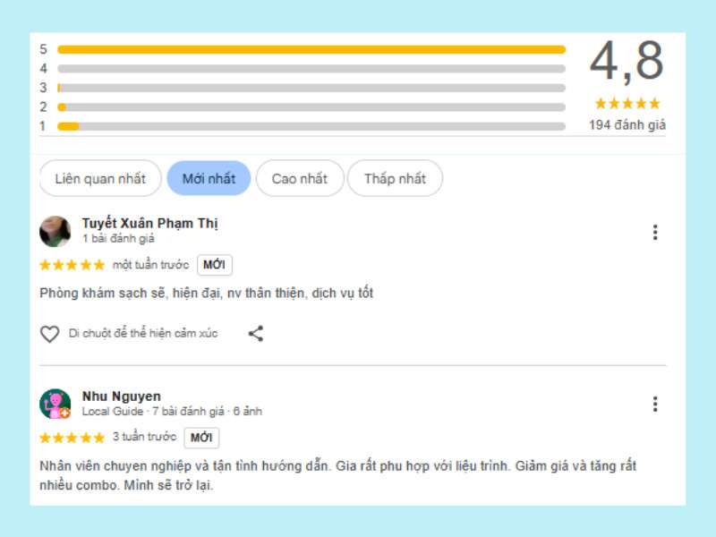 Trải nghiệm thực tế & phản hồi từ khách hàng - Top 5 Địa Chỉ Khám Da Liễu Tại TPHCM Tốt Và Uy Tín Nhất Trải nghiệm thực tế & phản hồi từ khách hàng